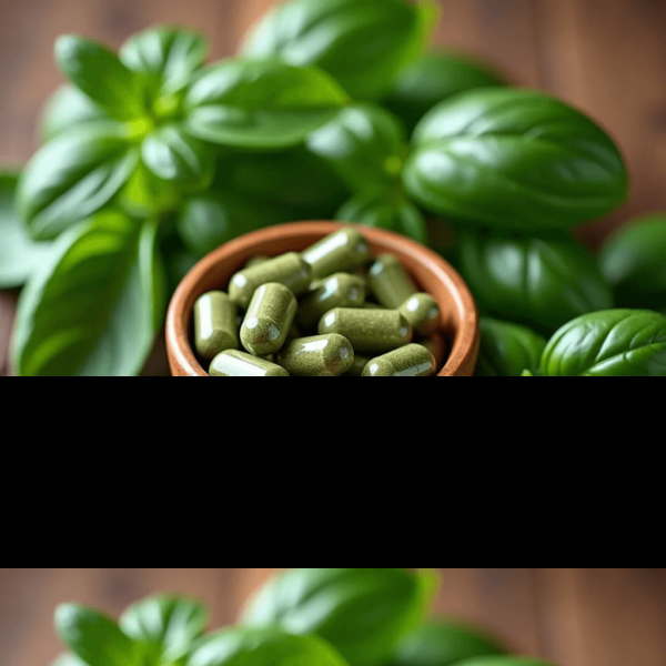A natural blend of basil and tulsi to help with stress relief and overall well-being.